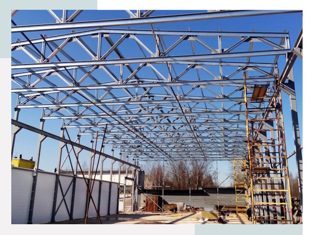 Строительство цехов в Клинцы от 624 руб. под ключ