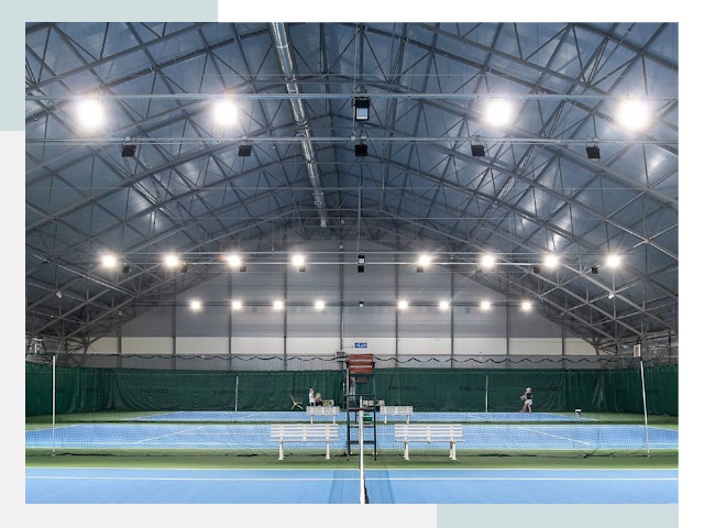 Строительство теннисных кортов в Клинцы от 624 руб.