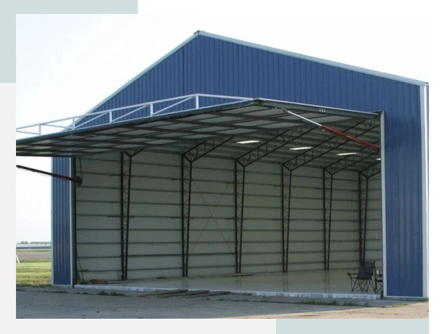 Прямо стенные ангары в Клинцах