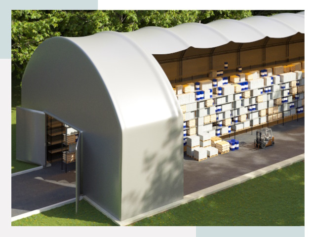 Тентовые ангары в Клинцах