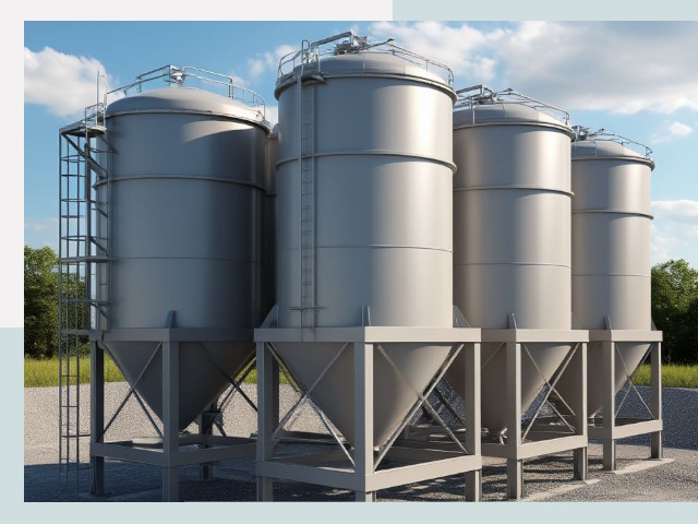 Металлические силосы от СтальСтрой-Клы по цене 624 руб.