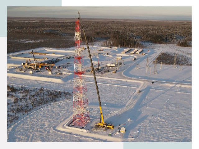 Мачты связи в Клинцах