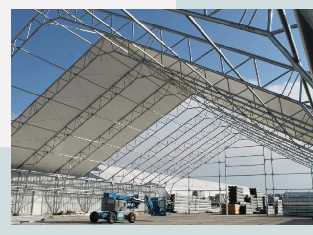 Каркасно-тентовые сооружения от СтальСтрой-Клы по цене 624 руб.