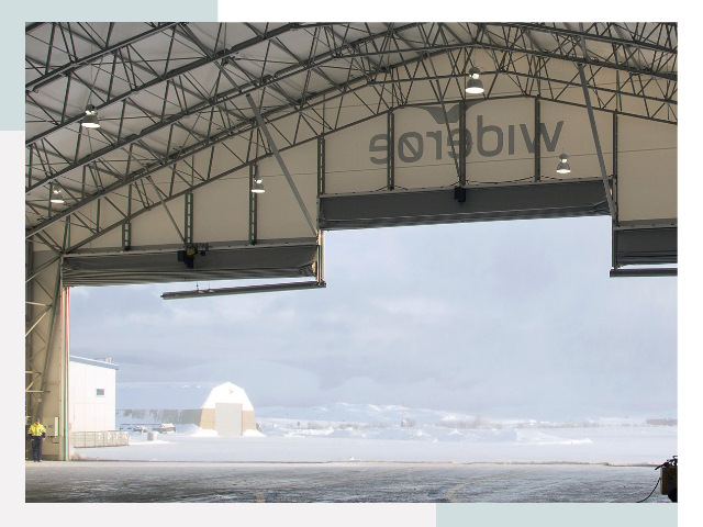 Ворота для ангаров в Клинцах