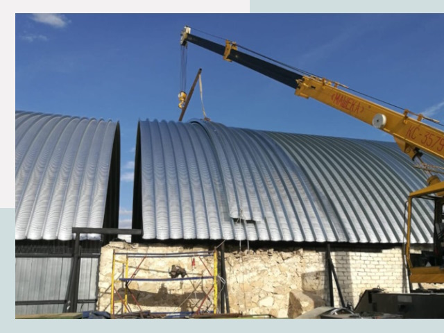 Реконструкция ангаров в Клинцах от 624 руб.