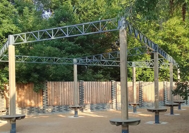 Терраса из металлоконструкций под ключ, проектирование, изготовление и монтаж от СтальСтрой-Клы